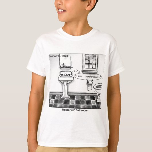 ロンドンタイムズカートゥー Tシャツ (正面)