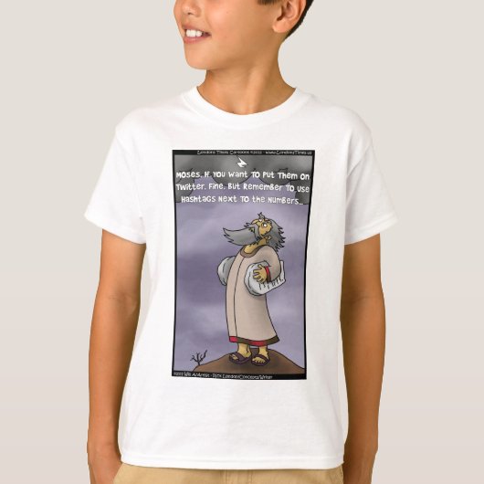 ロンドンタイムズカートゥー Tシャツ (正面)