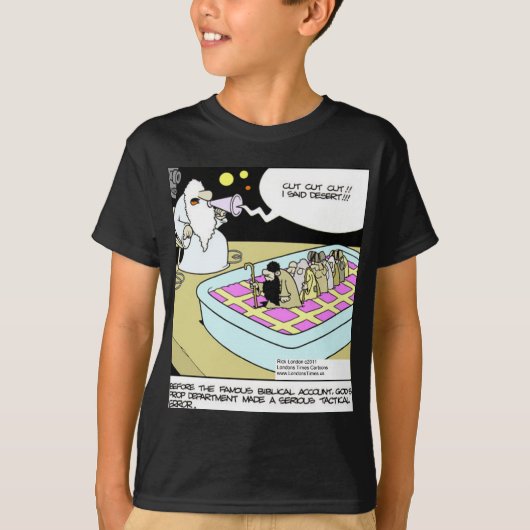 ロンドンタイムズカートゥー Tシャツ (正面)