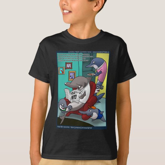 ロンドンタイムズ・カートゥーンティーシャツ Tシャツ (正面)