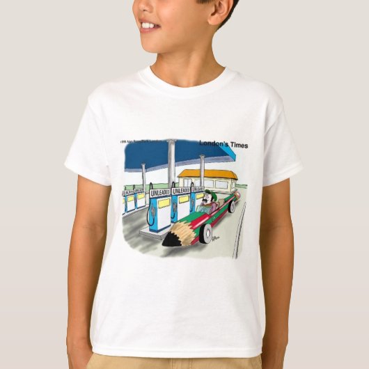 ロンドンタイムズ・カートゥーンティーシャツ Tシャツ (正面)