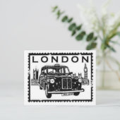 ロンドンタクシー ポストカード (スタンド正面)