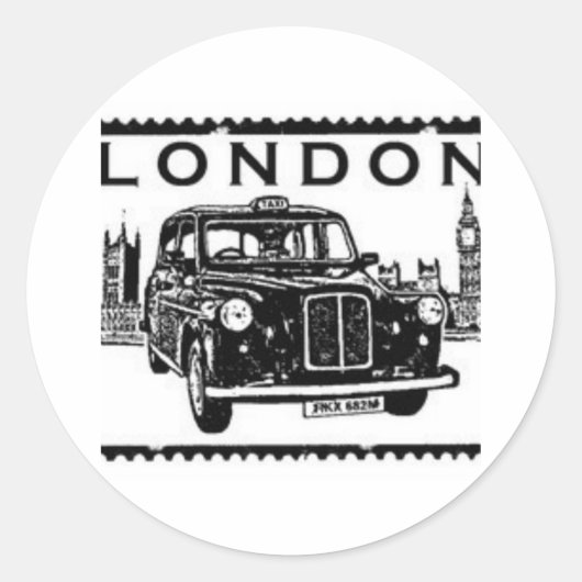 ロンドンタクシー ラウンドシール (正面)
