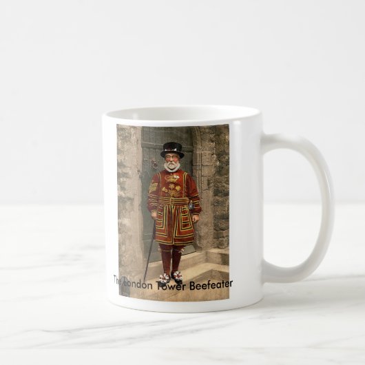 ロンドンタワーのBeefeater コーヒーマグカップ (右)