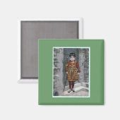 ロンドンタワービーフェーター マグネット (正面/裏面)