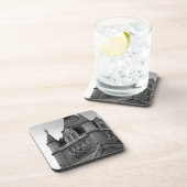 ロンドンタワーブリッジクローズアップ コースター (右側)