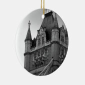 ロンドンタワーブリッジクローズアップ セラミックオーナメント (右)