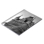 ロンドンタワーブリッジクローズアップ ノートブック (左側)