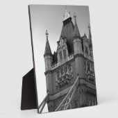 ロンドンタワーブリッジクローズアップ フォトプラーク (側面)