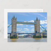 ロンドンタワーブリッジポストカード ポストカード (正面/裏面)
