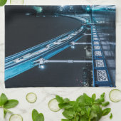 ロンドンタワーブリッジ キッチンタオル (折り畳み)