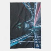 ロンドンタワーブリッジ キッチンタオル (縦)