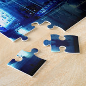 ロンドンタワーブリッジ&ブルーナイト ジグソーパズル (側面)