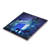 ロンドンタワーブリッジ&ブルーナイト タイル (側面)