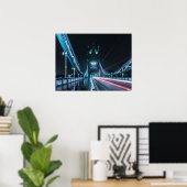 ロンドンタワーブリッジ ポスター (ホームオフィス)