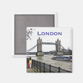 ロンドンタワーブリッジ マグネット (正面/裏面)