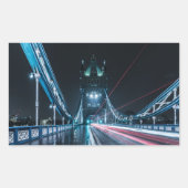 ロンドンタワーブリッジ 長方形シール (正面)