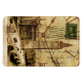 ロンドンタワー橋の時計塔ビッグベン マグネット (横)