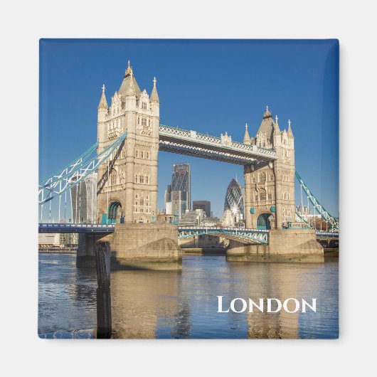 ロンドンタワー・ブリッジ 冷蔵庫 マグネット (正面)