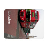 ロンドンダブルデッカーバカスタマイズス マグネット (横)