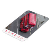 ロンドンダブルデッカーバス冷蔵庫用マグネット マグネット (左側)