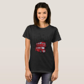 ロンドンダブルデッカーバス Tシャツ (正面フル)
