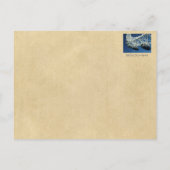 ロンドンダブルデッカーバパーソナライズされたス ポストカード (裏面)