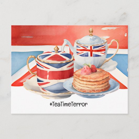 ロンドンティータイム ポストカード (正面)