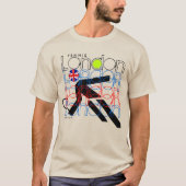 ロンドンテニスウィンブルドン2 Tシャツ (正面)