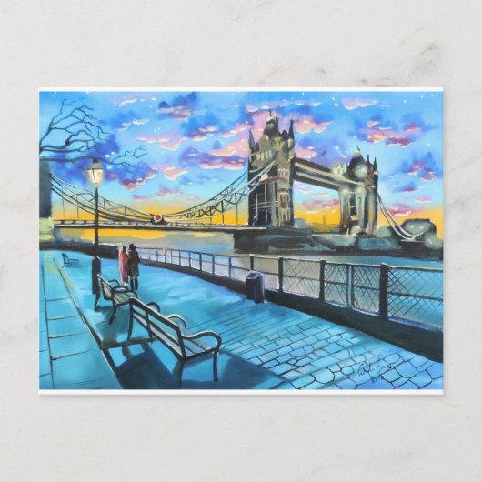 ロンドンテムズウォーク ポストカード (正面)