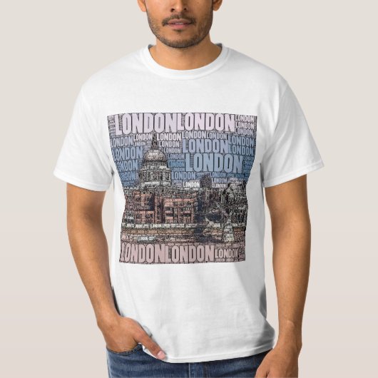 ロンドンデザイン Tシャツ (正面)