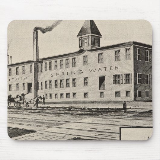 ロンドンデリーリチア春ウォーター マウスパッド (正面)