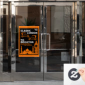 ロンドントゥブライトン退役軍人走車 ウィンドウサイン (オフィスドア)