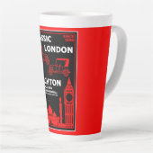 ロンドントゥブライトン退役軍人走車 カフェラテマグ (右アングル)