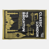 ロンドントゥブライトン退役軍人走車 キッチンタオル (横)