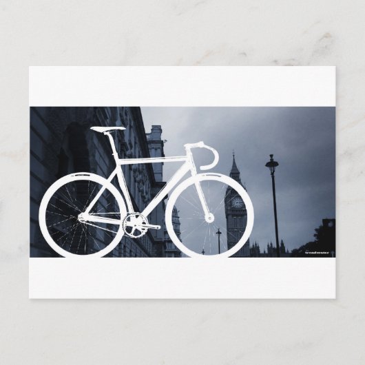 ロンドントラック自転車 ポストカード (正面)