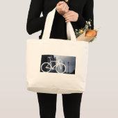 ロンドントラック自転車 ラージトートバッグ (正面(商品))