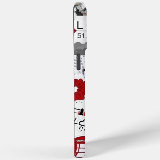 ロンドントラベルキープサケiPhone / iPadケース Case-Mate iPhoneケース (裏面 / 右)