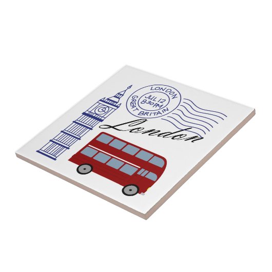 ロンドントラベル タイル (側面)