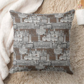 ロンドントワールモカ クッション (ブランケット)