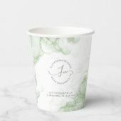 ロンドントーンウォーターカラービジネス紙カップ 紙コップ (裏面)