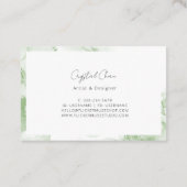 ロンドントーンウォーターカラー名刺 名刺 (裏面)