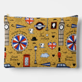 ロンドンドルズコスメティックバッグ アクセサリーポーチ (正面)