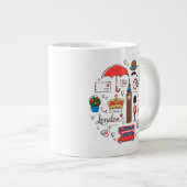 ロンドンドードルズ ジャンボコーヒーマグカップ (正面右)