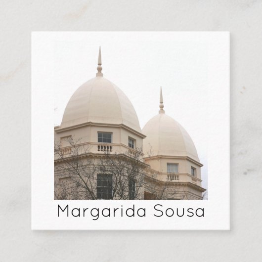 ロンドンドーム市イングランドフォトトラベルツーリズム スクエア名刺 (正面)