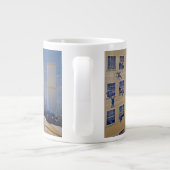 ロンドンニューヨークの衝突 ジャンボコーヒーマグカップ (裏面)