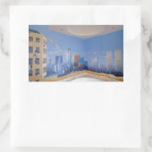 ロンドンニューヨーククラッシュ 長方形シール (バッグ)