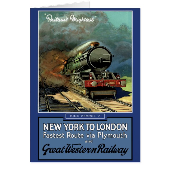 ロンドンニューヨー素晴らしクウェスタン鉄道 (正面)