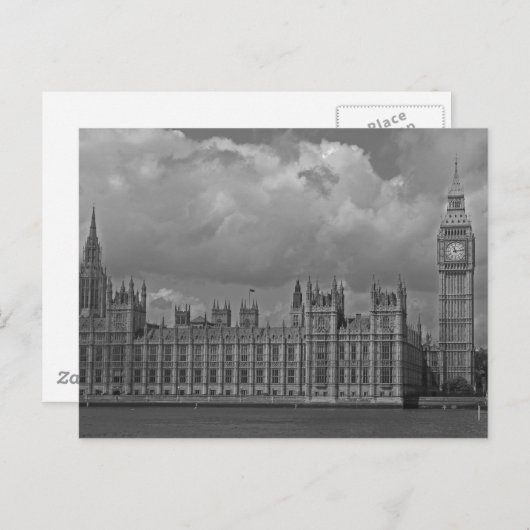 ロンドンハウスオブローングラディティ&ビッグベン ポストカード (正面/裏面)