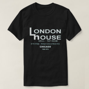 ロンドンハウスレストランクラブ,シカゴ, IL Tシャツ